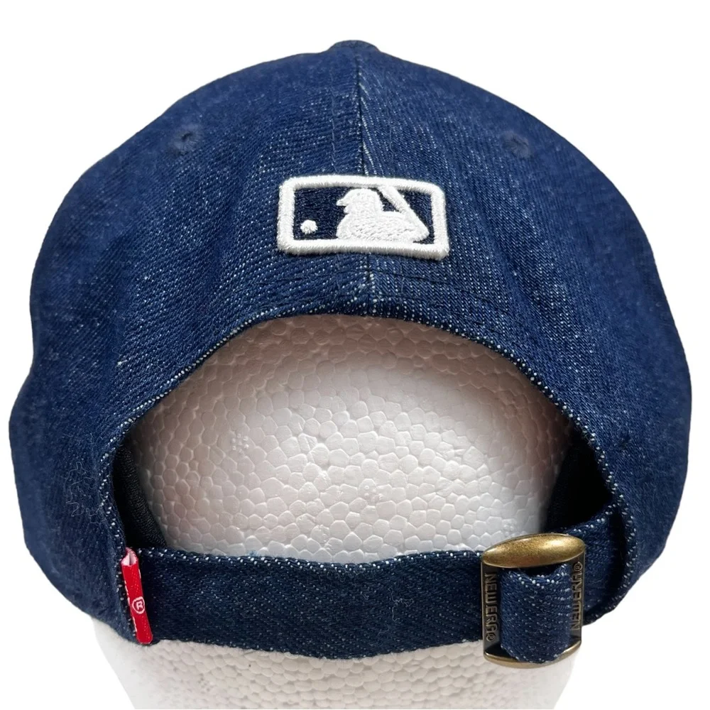 Levi’s x Chicago Cubs MLB‎ Collection Blue Denim Baseball Cap Hat New Era